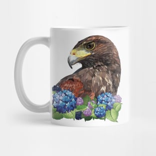 harris hawk Mug